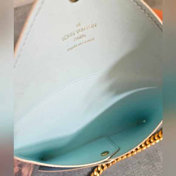 Louis Vuitton rare By The Pool kirigami pouchette crossbody with chain - Picture 12 of 12